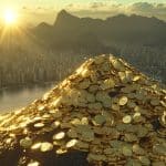 Pirâmide de tokens no RJ (Midjourney / Livecoins)