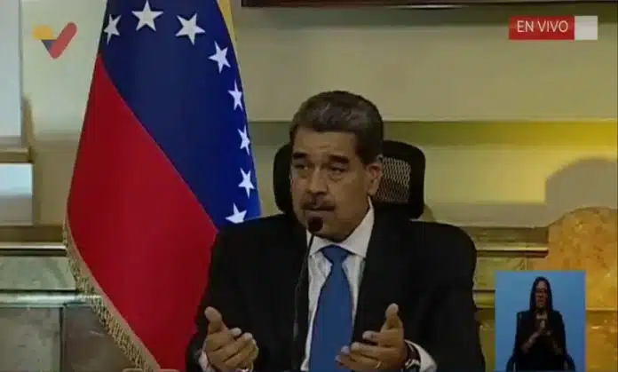 Nicolás Maduro, presidente da Venezuela, falando sobre criptomoedas. Fonte: Reprodução.