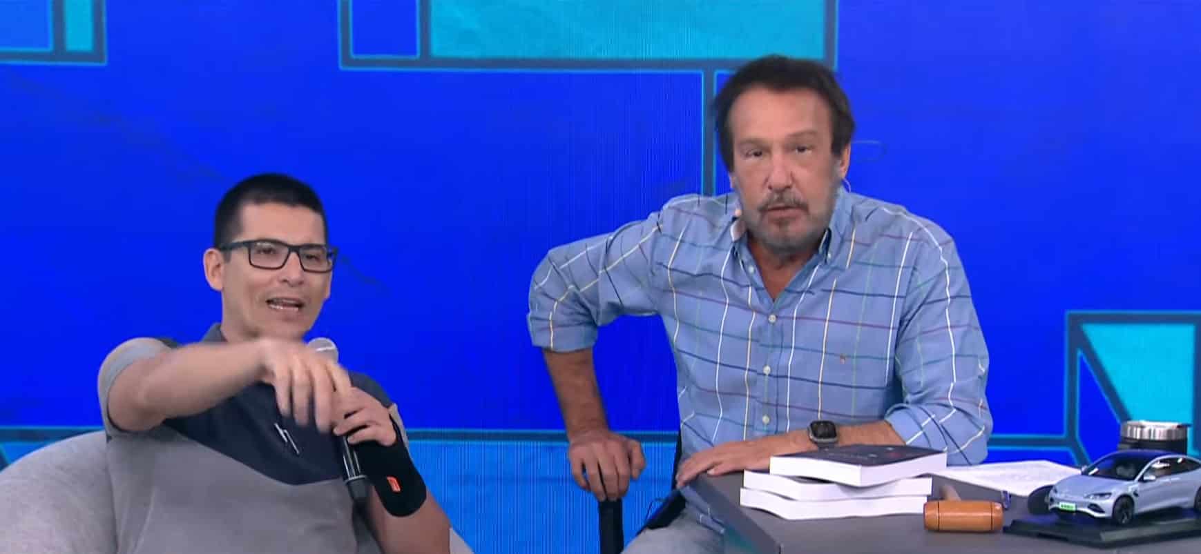 Renato Trezoitão no programa Pânico. Fonte: YouTube/Reprodução.