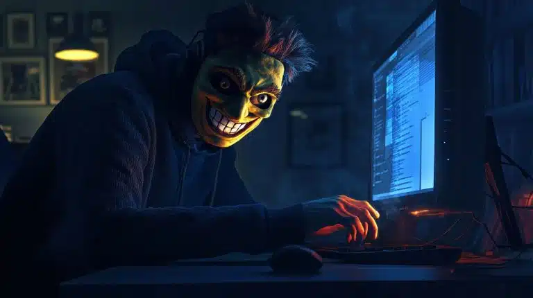 Crazy hacker (Imagem gerada por AI, Livecoins)