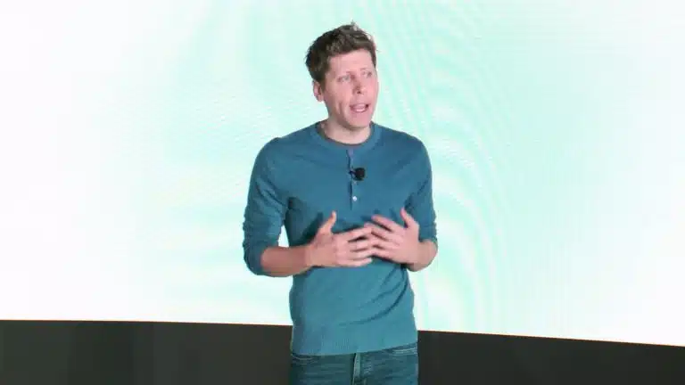 Sam Altman, fundador da World e CEO da OpenAI. Fonte: Reprodução.