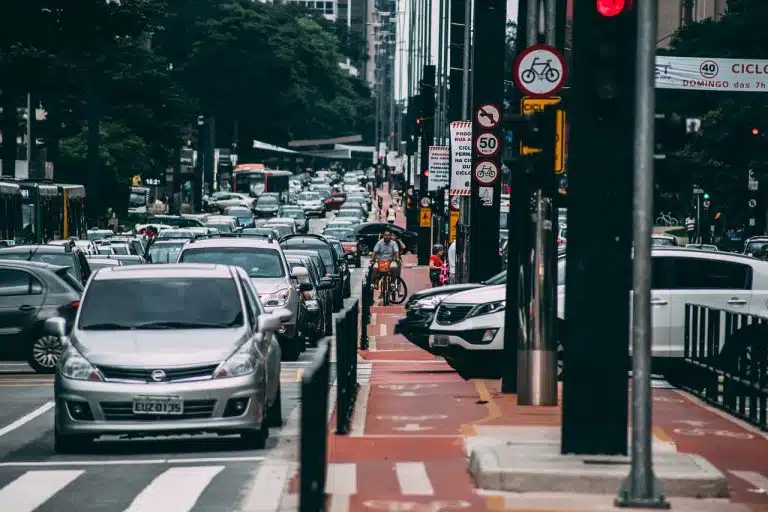 Avenida Paulista na região central de São Paulo