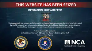 FBI anuncia fechamento de site e captura de criptomoedas de suspeitos