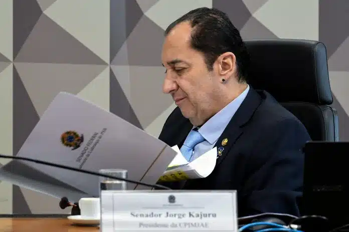 senador Jorge Kajuru (PSB-GO). Foto: Jefferson Rudy/Agência Senado reforma tributária senado split payment