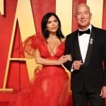 Jeff Bezos com sua noiva Lauren Sanchez