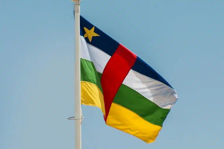 Bandeira da República Centro-Africana