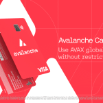 Cartão de criptomoedas da Avalanche