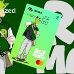 Cartão do banco de criptomoedas Infini