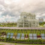 Ponto para turistas em Curitiba, no Paraná