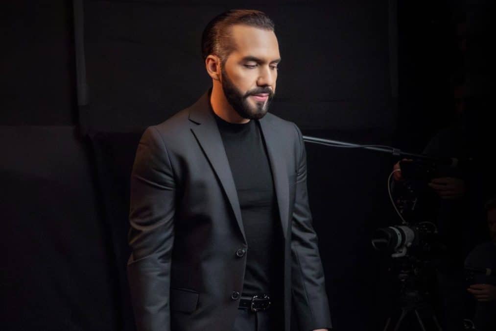 Presidente Nayib Bukele de El Salvador