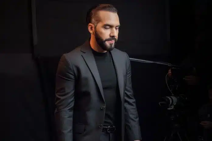 Presidente Nayib Bukele de El Salvador