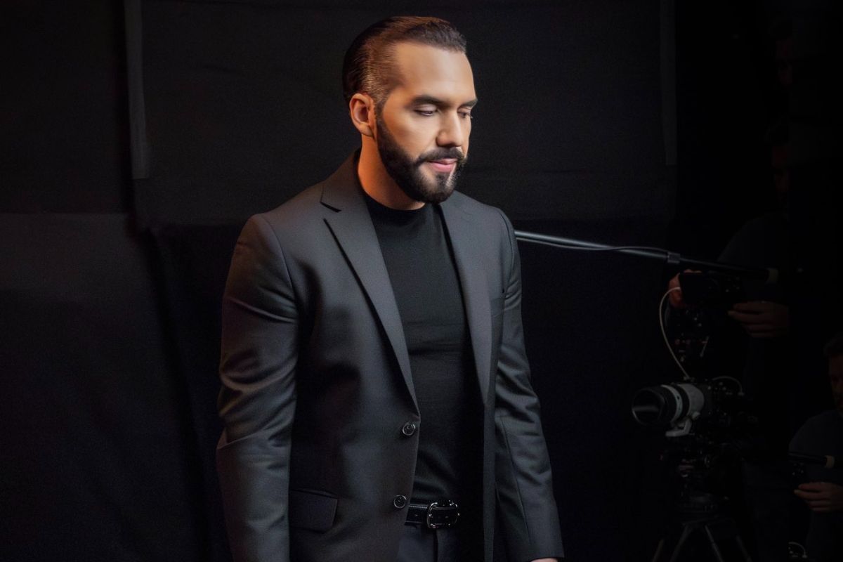 Presidente Nayib Bukele de El Salvador