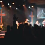 Show religioso com fieis
