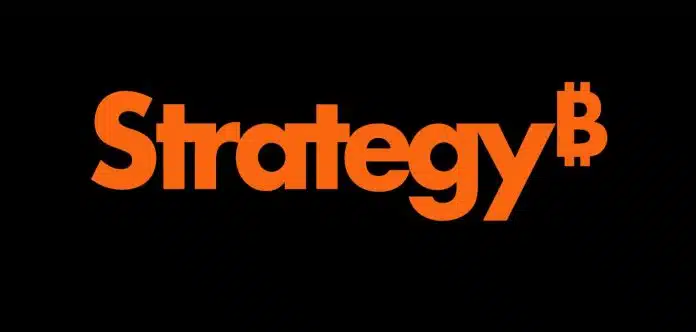 Novo nome e logotipo da Strategy, antiga MicroStrategy. Fonte: Strategy/Reprodução.