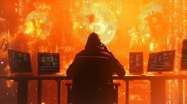 Bitcoin developer (imagem gerada com IA)