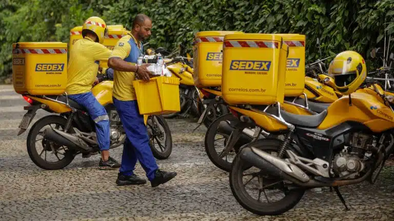 Unidade de distribuição dos Correios em Brasília. Foto: Joédson Alves/Agência Brasil blockchain IA bitcoin criptomoedas