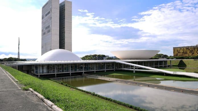 Fachada do Palácio do Congresso Nacional