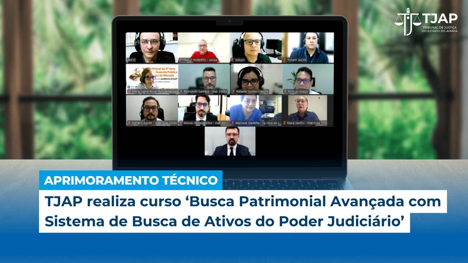 Juízes do Amapá em curso de técnicas avançadas de busca patrimonial