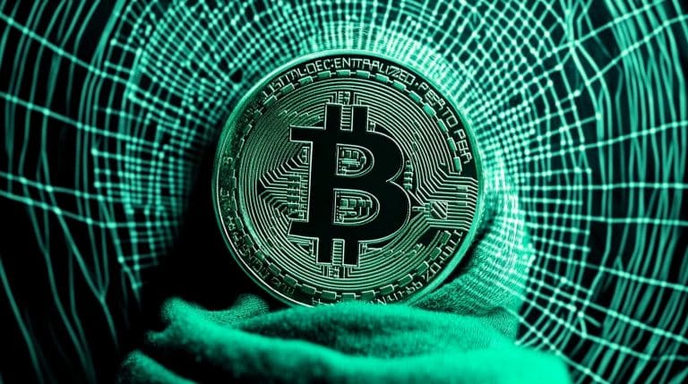 Bitcoin hack. Fonte: Midjourney.