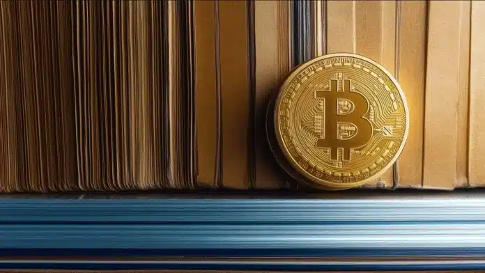 Bitcoin, música. Fonte: Midjourney.