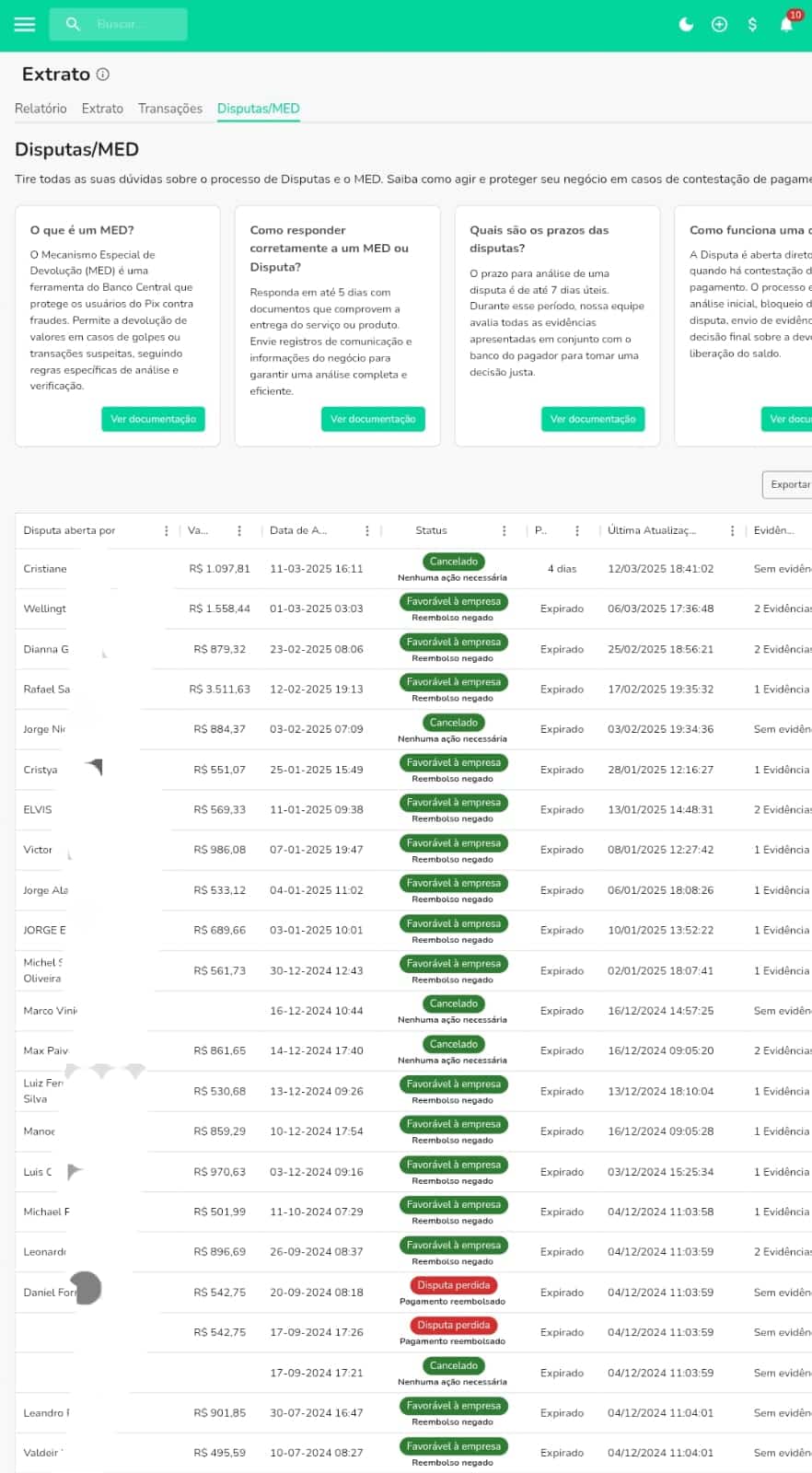 KriptoBR compartilhou algumas dessas disputas com seus clientes ao Livecoins.