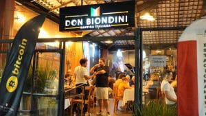 Don Biondini agora aceita bitcoin