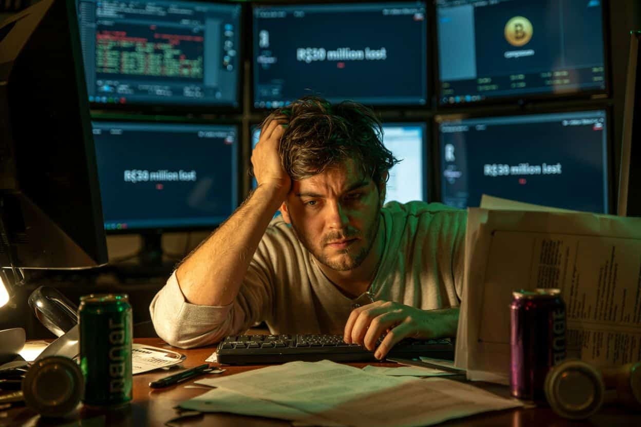 Hacker atrapalhado rouba R$ 30 milhões em Ethereum e perde tudo em minutos