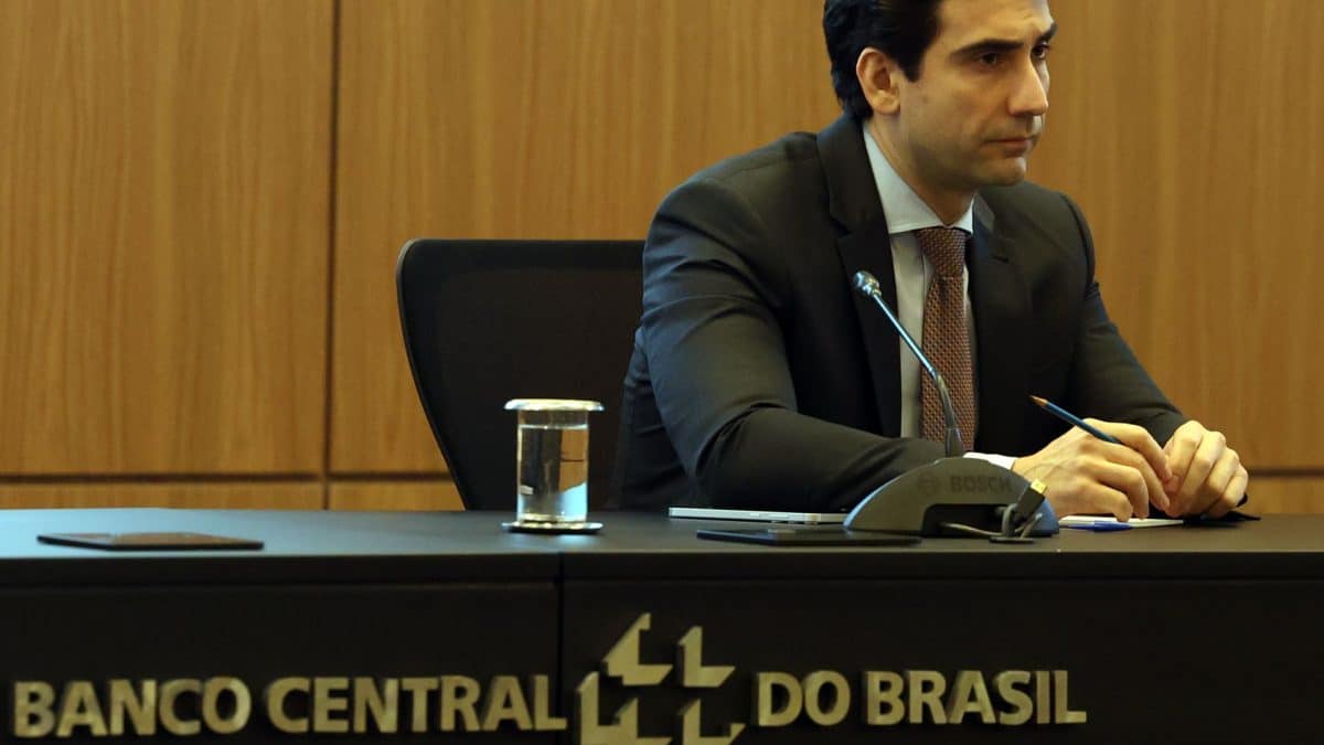 Presidente do Banco Central do Brasil, Gabriel Galípolo, em evento
