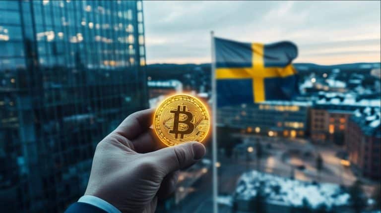 Suécia bitcoin reserva (Imagem gerada com IA / Livecoins)