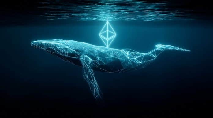 Baleia de Ethereum. Fonte: Midjourney.