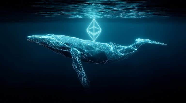 Baleia de Ethereum. Fonte: Midjourney.