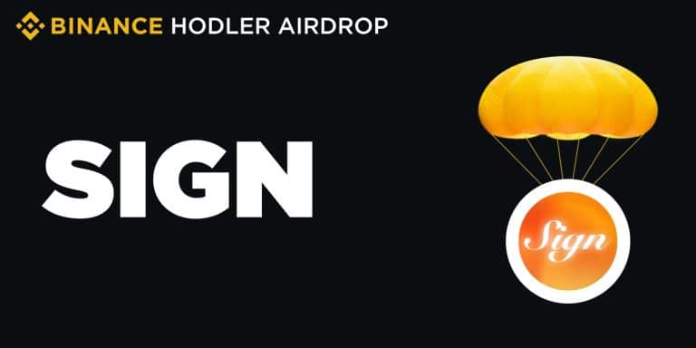 Binance anuncia distribuição da criptomoeda Sign (SIGN). Fonte: Reprodução.