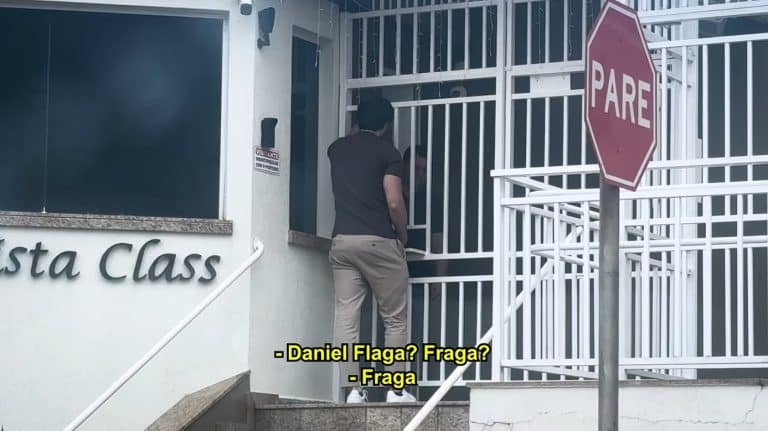 Suposto apartamento onde morou Daniel Fraga. Fonte: Resenha Rentável/YouTube.