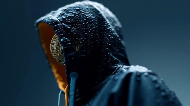 Hacker de criptomoedas. Fonte: Midjourney.