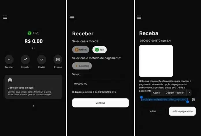 Aplicativo facilitava a negociação de bitcoin no Brasil com Pix