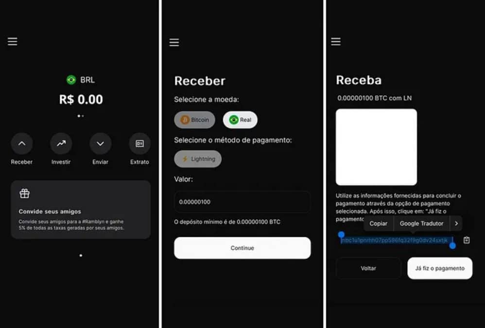 Aplicativo facilitava a negociação de bitcoin no Brasil com Pix