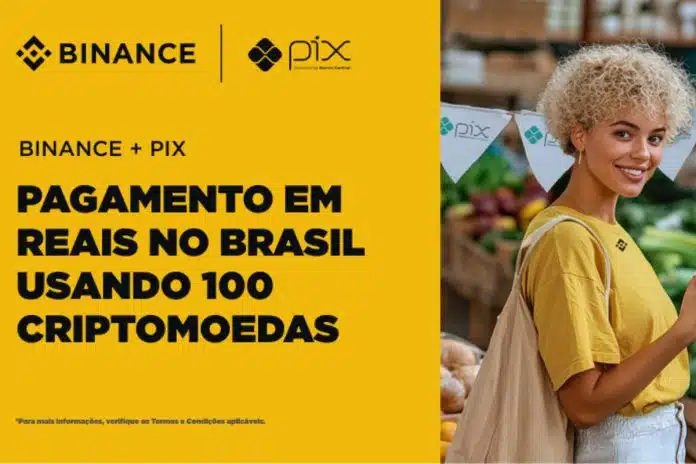 Binance Pay integra com Pix