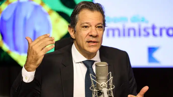 Ministro Fernando Haddad em programa criptomoedas