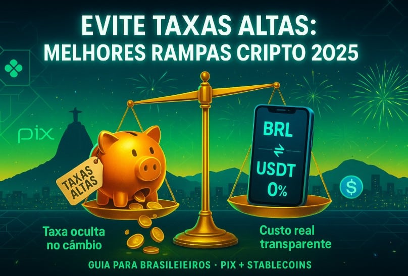 Evitando taxas altas: melhores plataformas de cripto ramp de 2025