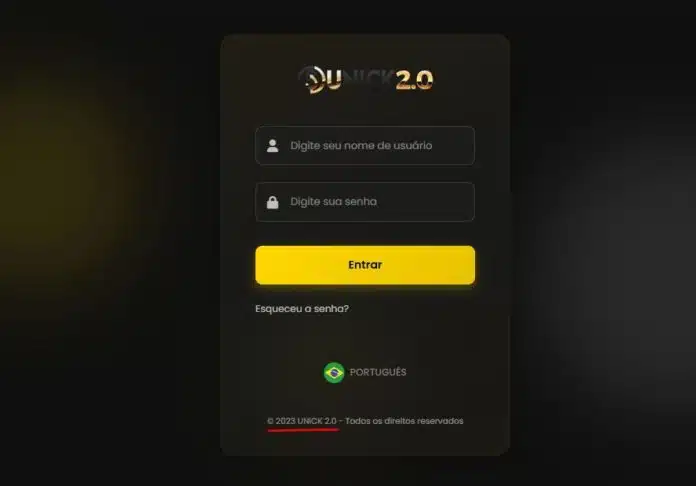 Página promete ser a nova Unick Forex