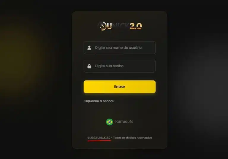 Página promete ser a nova Unick Forex