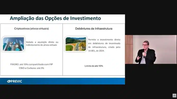 Palestra sobre criptomoedas por diretor da PREVIC