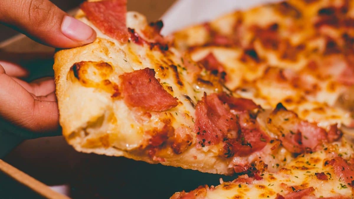 Pedaço de pizza