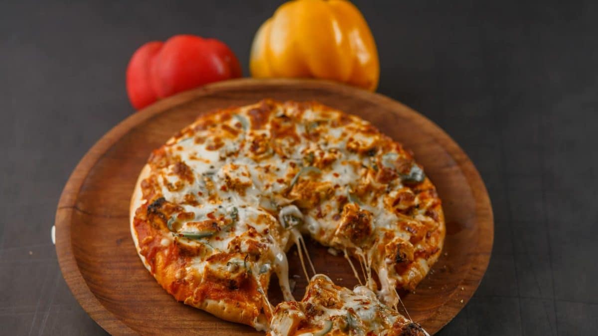 Pizza fatiada