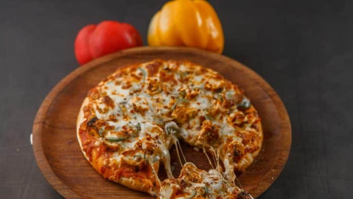 Pizza fatiada