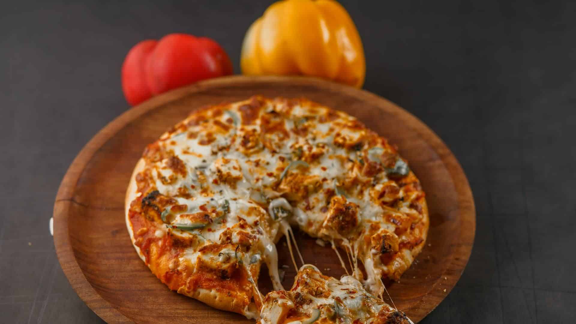 Pizza fatiada