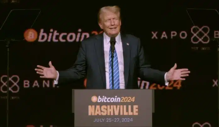 Trump Bitcoin 2024 (Imagem: Youtube)