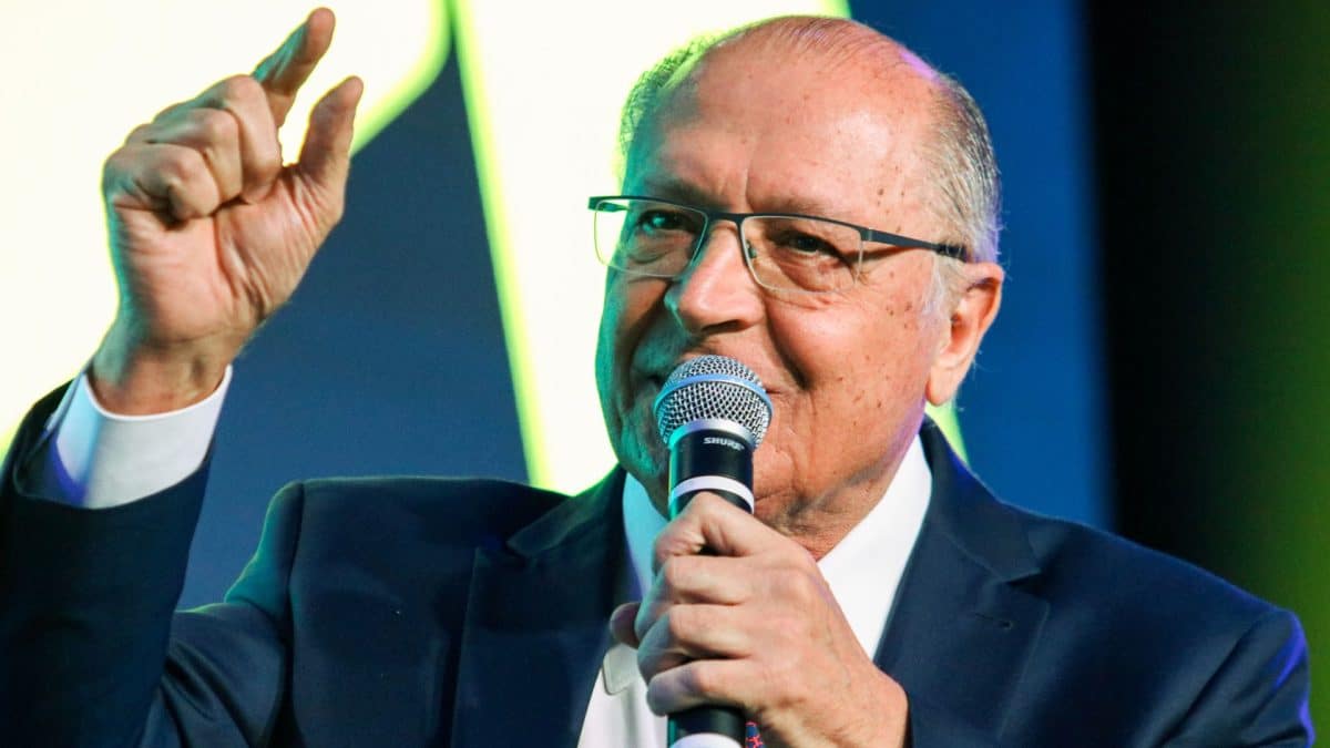 Vice-presidente do Brasil e ministro do Desenvolvimento, Indústria, Comércio e Serviços, Geraldo Alckmin