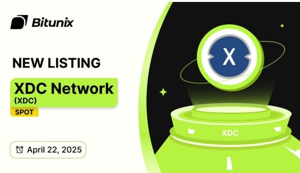 Bitunix Lista o Token XDC da XDC Network e a procura por Tokenização de Ativos com uso no mundo real continua a aumentar