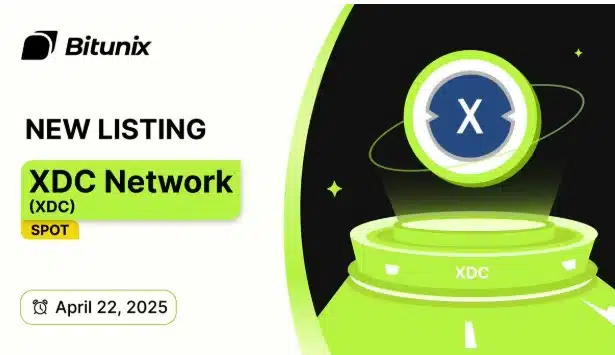Bitunix Lista o Token XDC da XDC Network e a procura por Tokenização de Ativos com uso no mundo real continua a aumentar